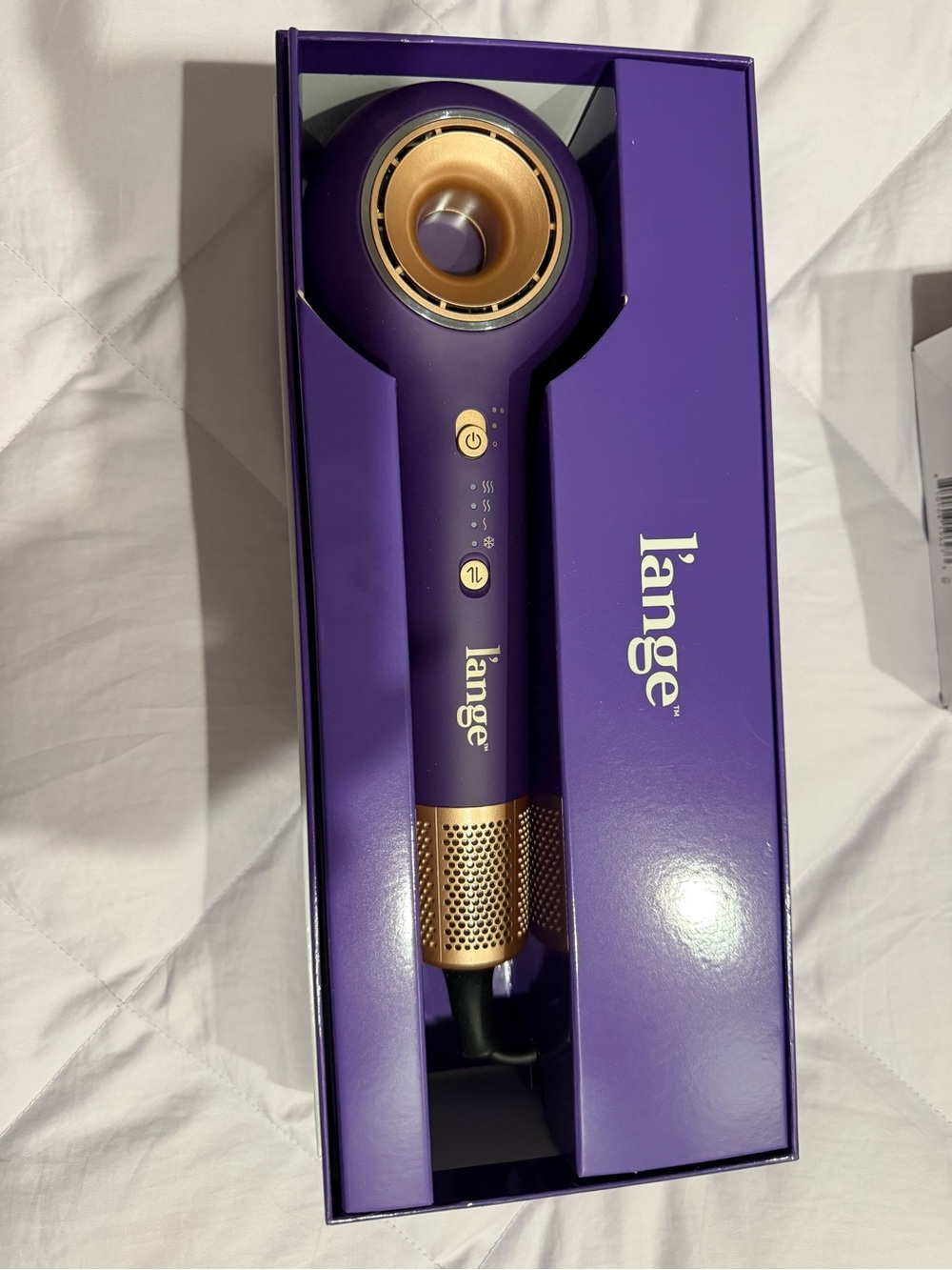 L'ange Purple Axia Halo Ring Dryer & Diffuser